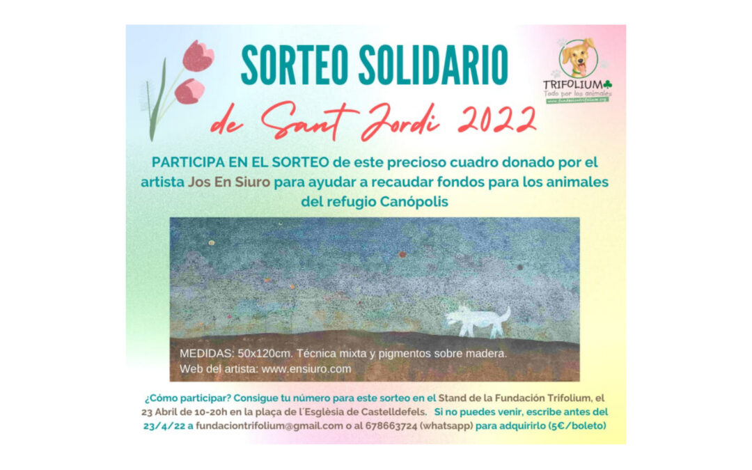 Subasta Solidaria para el Refugio Canópolis